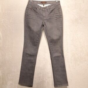 Deener Womans Designer Jeans Sz.27×30/Charcoal Gray/Cotton Lycra Blend/Casual